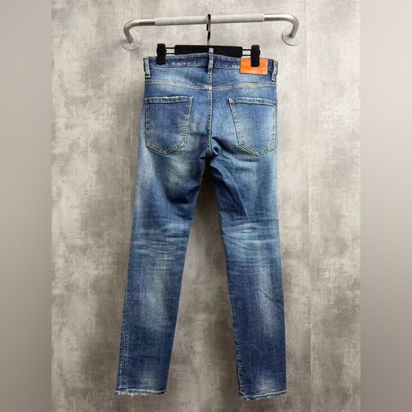 Authentic DSQUARED2 Multicolor Patch Slim Jeans - Picture 4 of 4